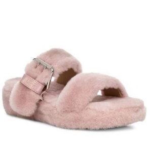Ugg Crystal Pink Yeah Sandal Slippers, Size 7